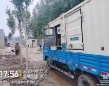 300kw發電機為涿州抗洪水救災供電